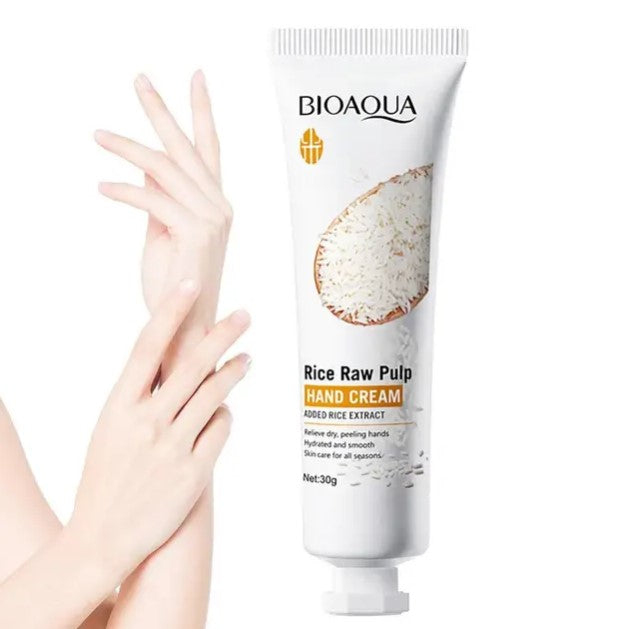 Crema para Manos Extracto Arroz - Pequeña 30g Bioaqua BQY49000