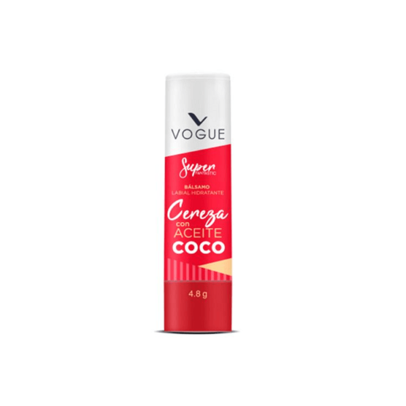 Balsamo Hidratante Cereza Con Aceite De Coco 4.8g Vogue
