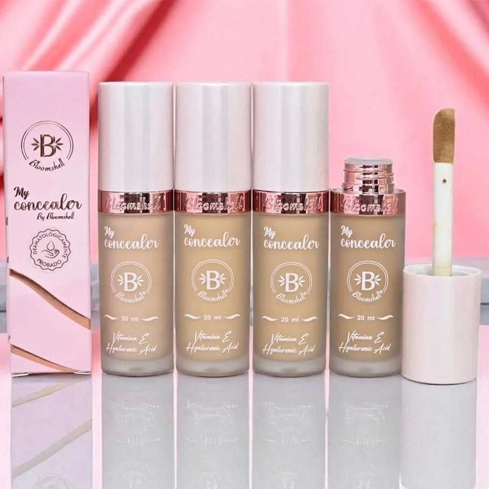 Corrector Liquido Alta Cobertura Tamaño XL My Concealer Bloomshell BL-B0808