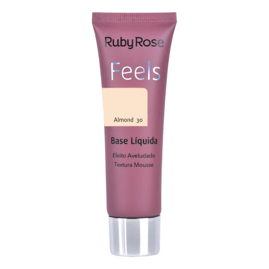 Base Liquida Feeels Amendoa 30 Ruby Rose HB-8053