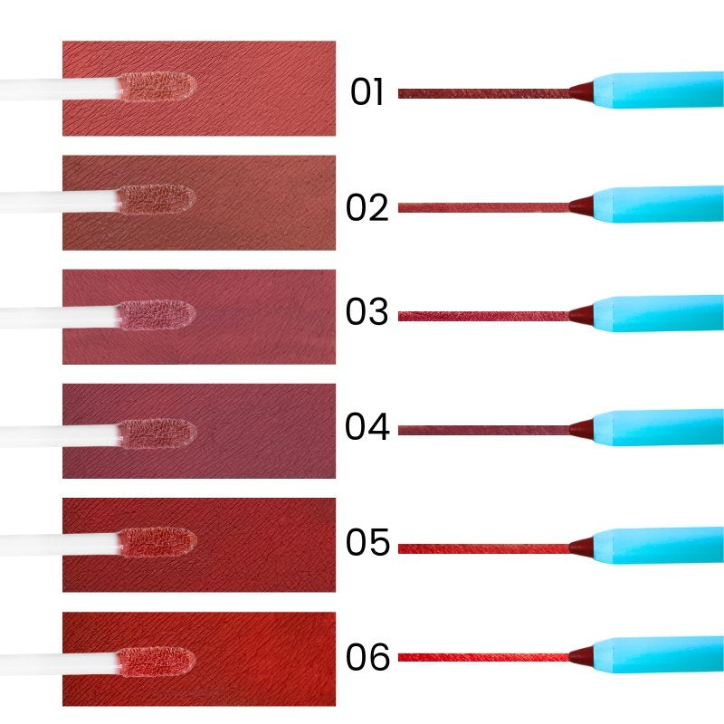 Lip Combo Labial Matte Con Delineador De Labios Crayon Engol LEX-332