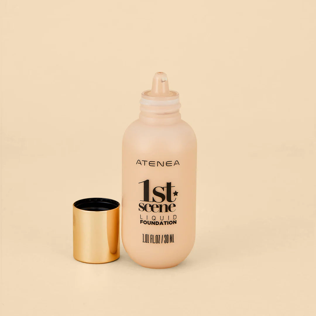 Base Liquida 1St Scene Atenea Profesional | Mediana 30ml | 02 Porcelain