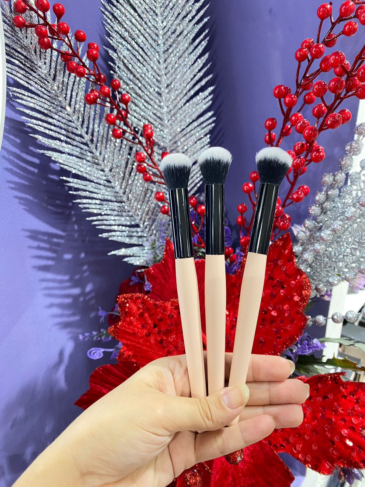 Brocha Para Corrector Engol Mango Rosado PRO707