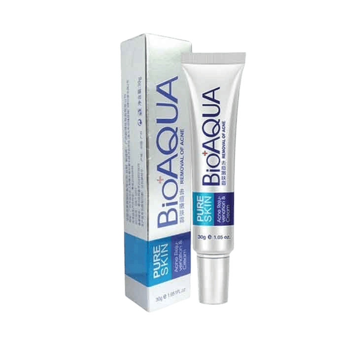 Crema Bioaqua Pure Skin Elimina Acne y Granitos Control De Grasa BQY51278
