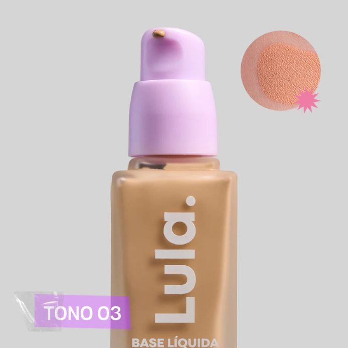 Base Liquida Matte Larga Duracion Lula T03