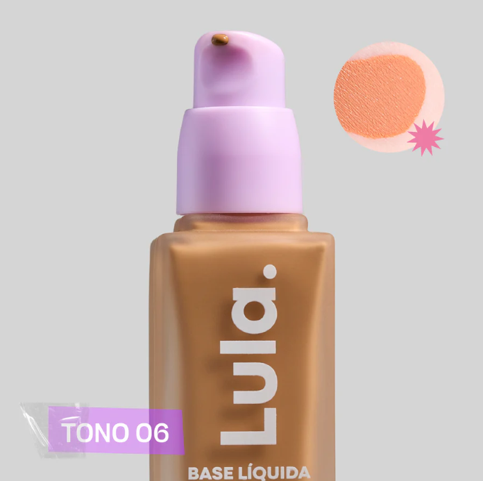 Base Liquida Matte Larga Duracion Lula T06