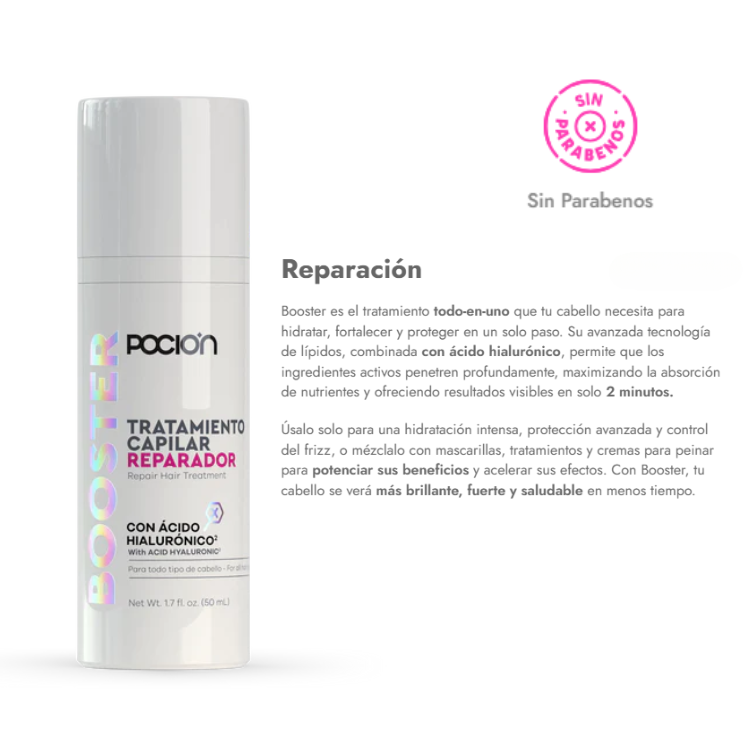 Booster Tratamiento Capilar Reparador La Pocion PCN30