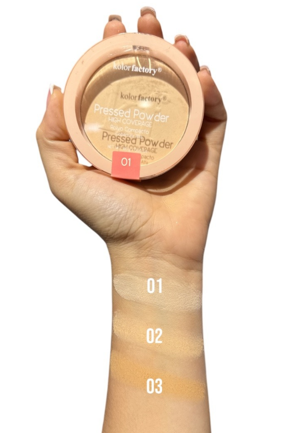 Polvo Compacto Kolor Factory By Samy Larga Duracion T02