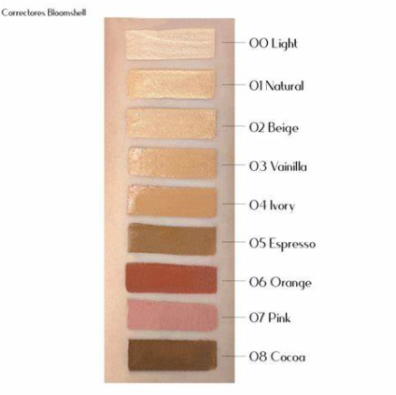 Corrector Liquido Alta cobertura My Concealer Bloomshell BLB0909