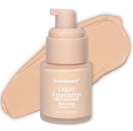 Base Liquida Kolor Factory By Samy Liquid Foundation T01