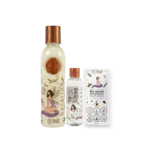 Kit Keratina Evolucion Tamaño Pequeño 120 ML Ritual Botanico (1 Persona)