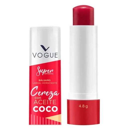 Balsamo Hidratante Cereza Con Aceite De Coco 4.8g Vogue