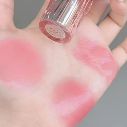 Lip Gloss Con Color Empaque Glaze Crystal Gege Bear GX1156 - Tono 1 Rosa