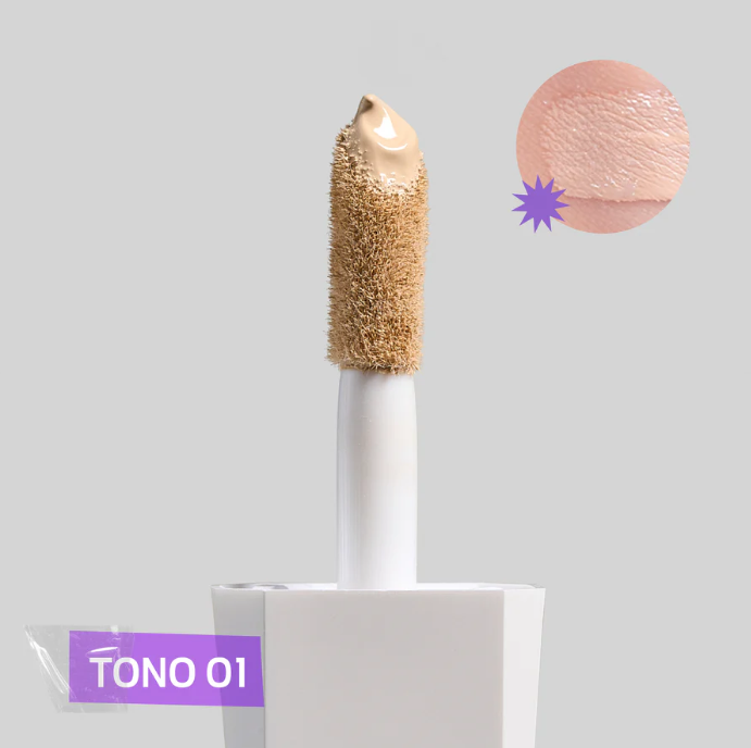 Corrector Liquido Con Empaque Blanco Lula T01