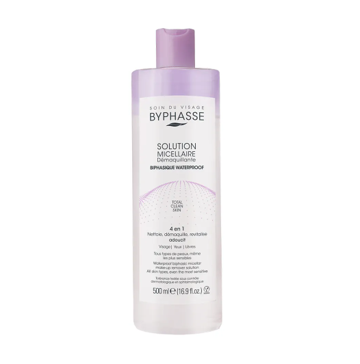 Solucion Micelar Desmaquillante Bifasica 4 En 1 - 500ML By Phasse