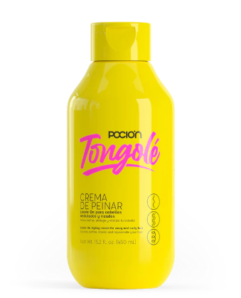 Crema Para Peinar Tongolé Para Cabellos Rizados 450 ml La Poción TNGL03