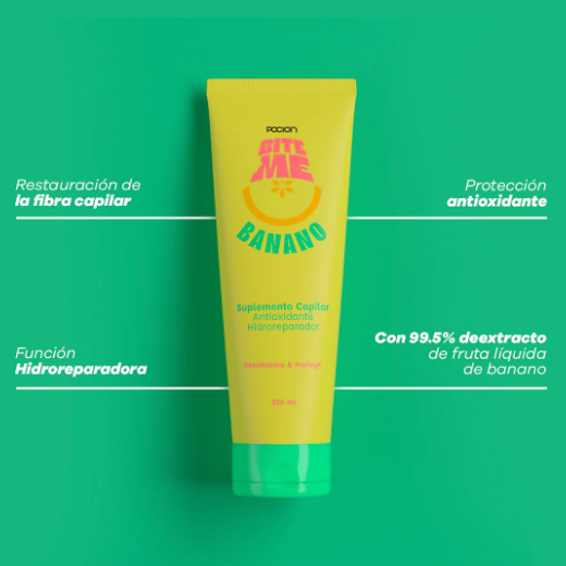 Suplemento Capilar Antioxidante Bite Me Extracto de Banano 250ml La pocion PCN21