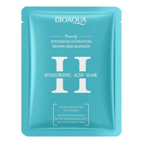 Mascarilla En Velo Con Acido Hialuronico Y Ceramida Bioaqua BQY08138