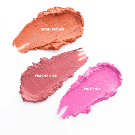 Rubor en Polvo Compacto Creamy Cheeks Sand Brown Ruby Rose HB-M002