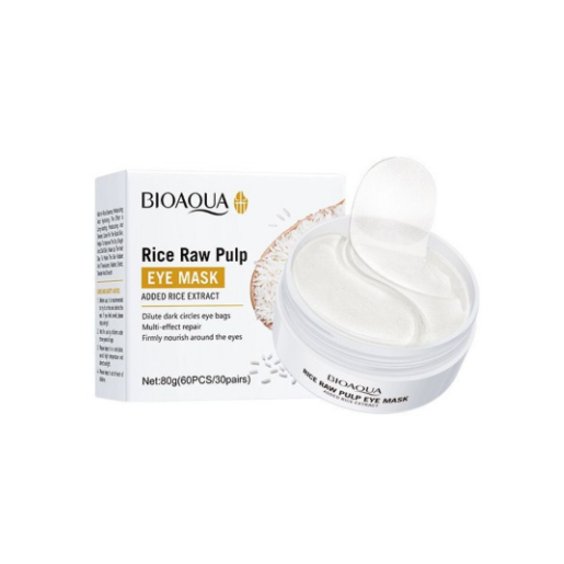 Tarro de Parches de Colágeno para Ojeras de Arroz Bioaqua