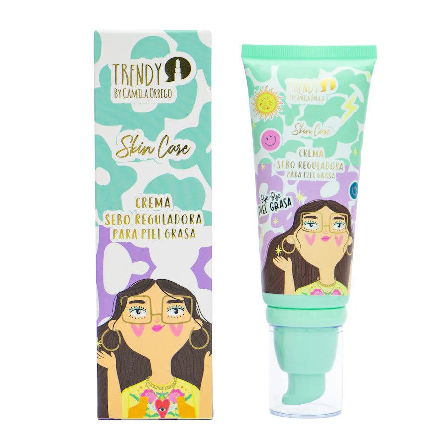 Crema Facial SeboReguladora Trendy Piel Grasa con Niacinamida Trendy SEB2