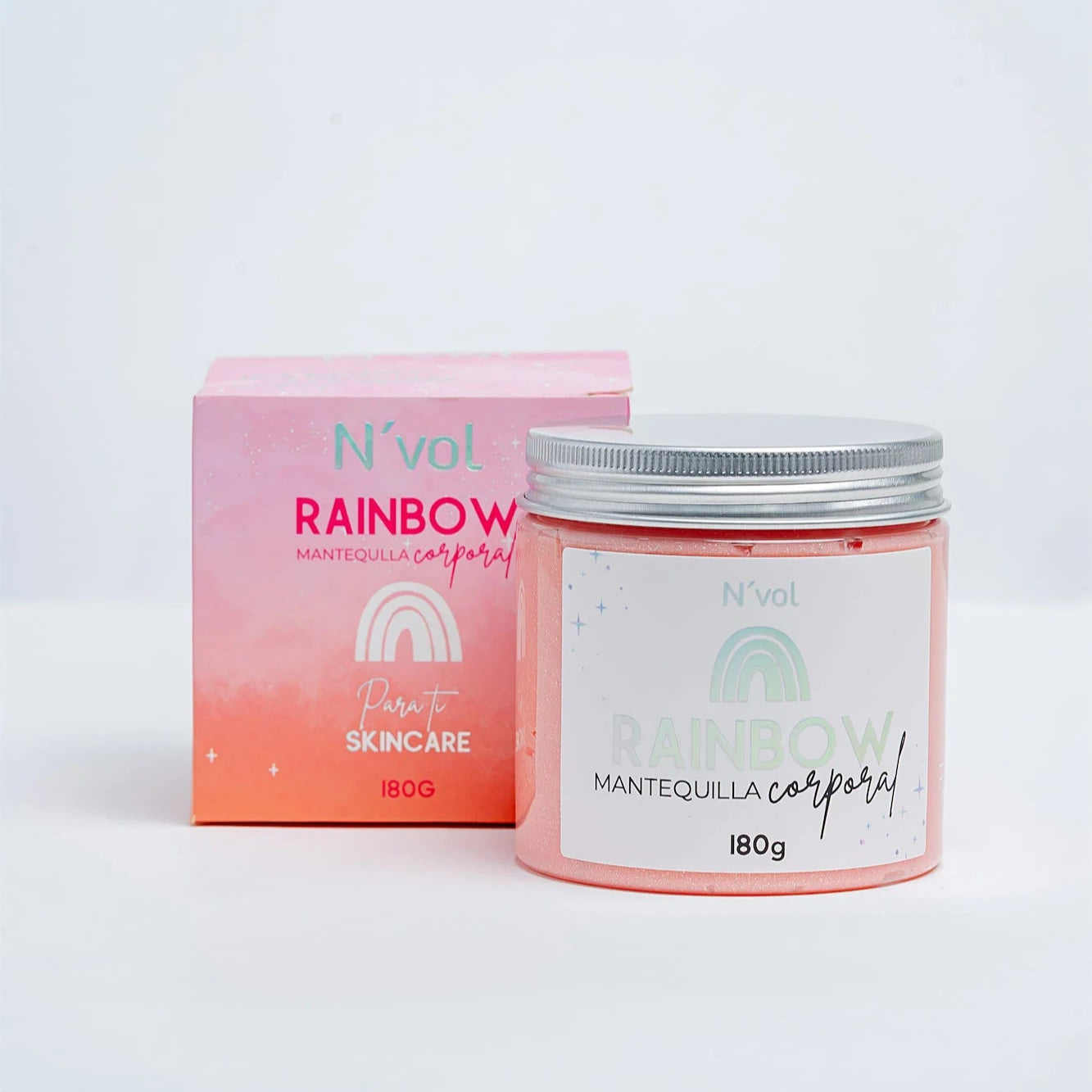 Mantequilla Corporal De Alta Hidratacion Rainbow 180g NVOL