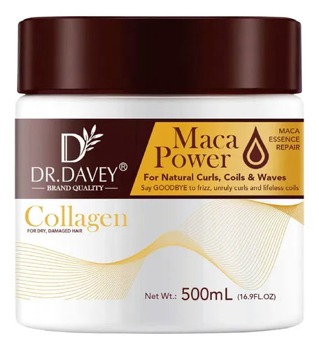 Tratamiento Mascarilla Capilar Colageno Maca Power Dr Davey DV-6648 500ml