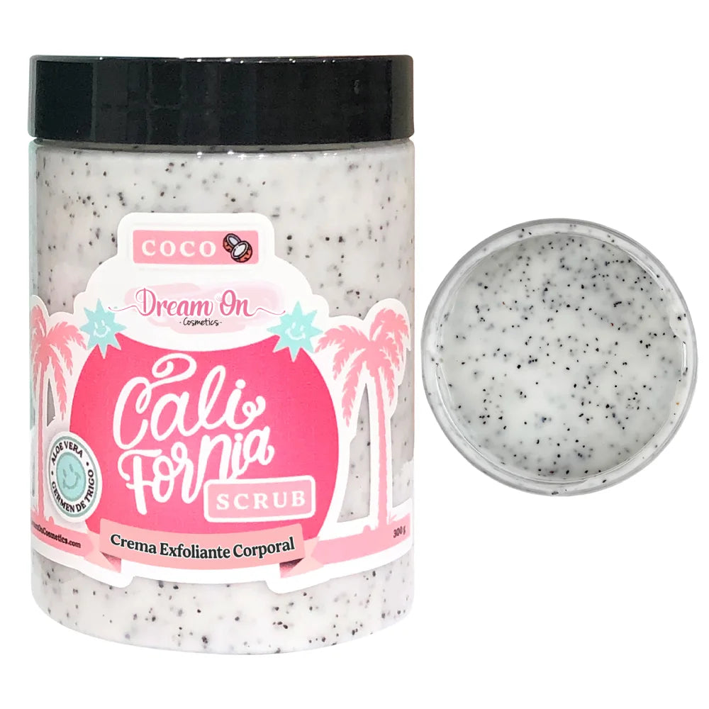 Exfoliante Corporal y Facial Humectante 300g Coco Dream On Cosmetics DRM01