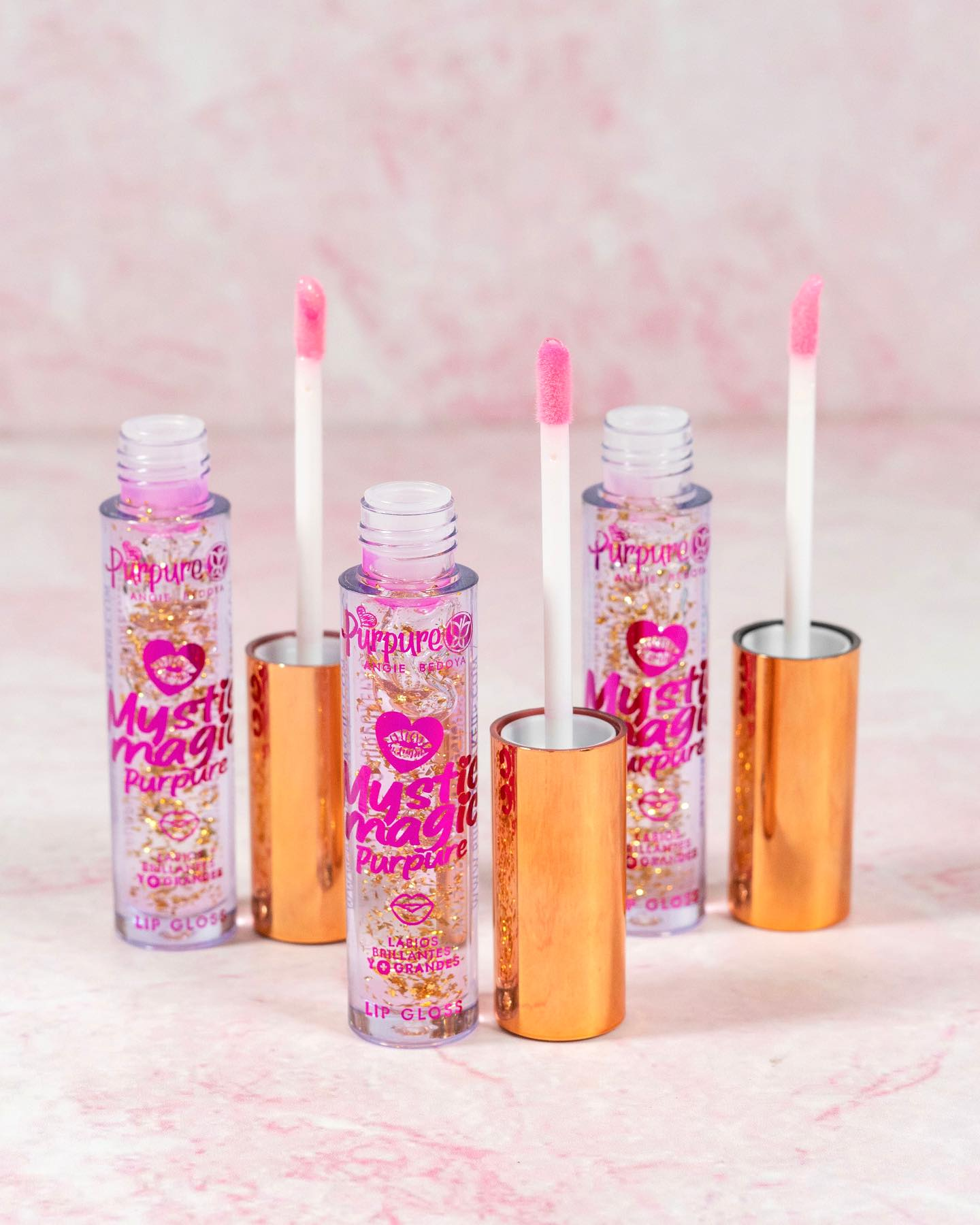 Gloss Mistic Magic Con Brillos Purpure ABM231
