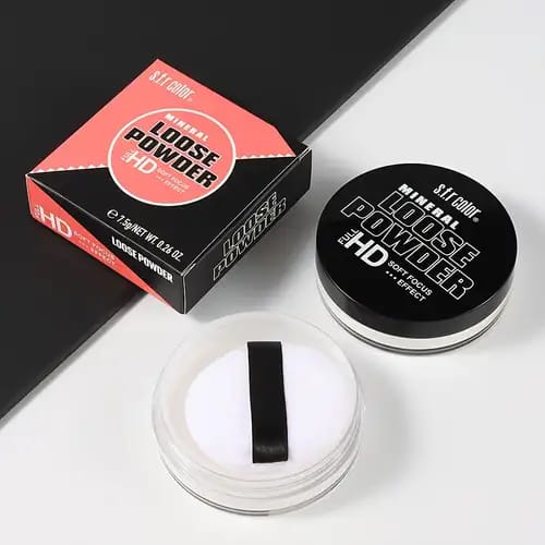 Polvo Suelto Traslucido Con Borla Loose Powder SFR COLOR 7,5G