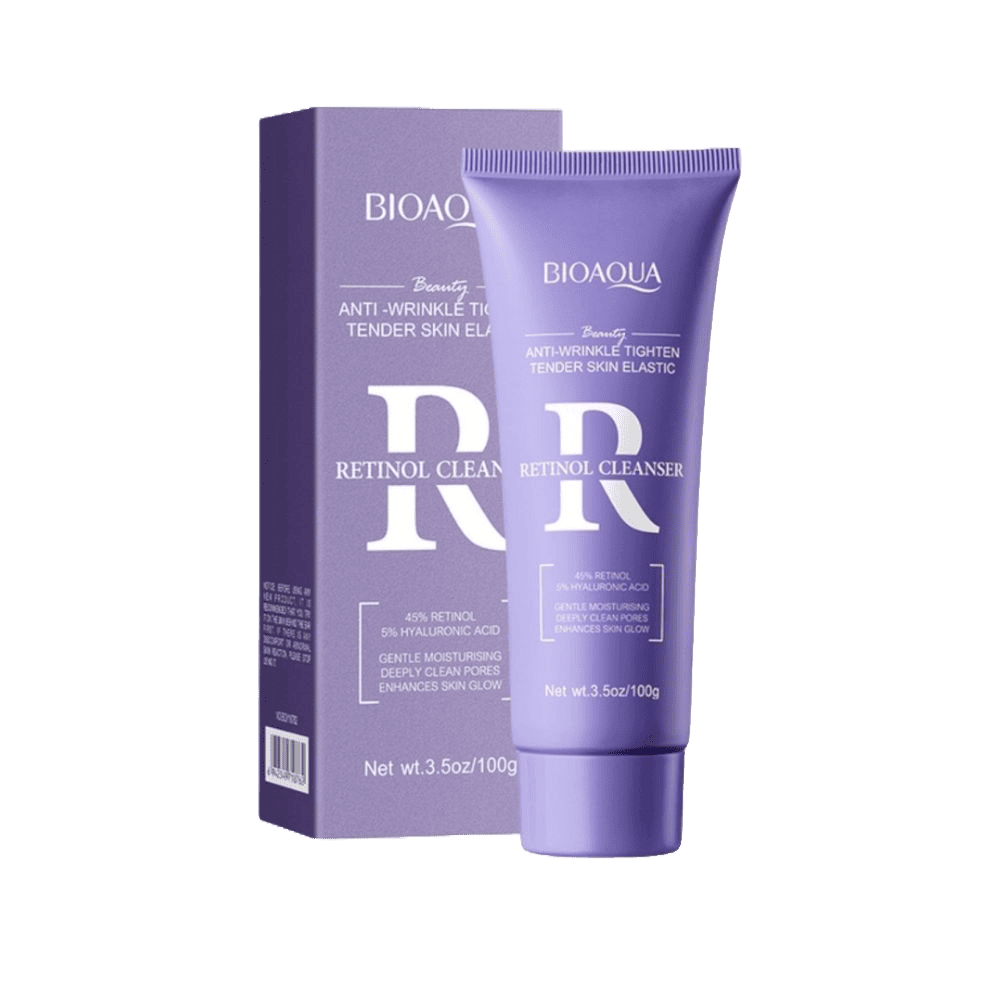 Jabón Facial Retinol Empaque Morado 100gr Bioqua BQY18762