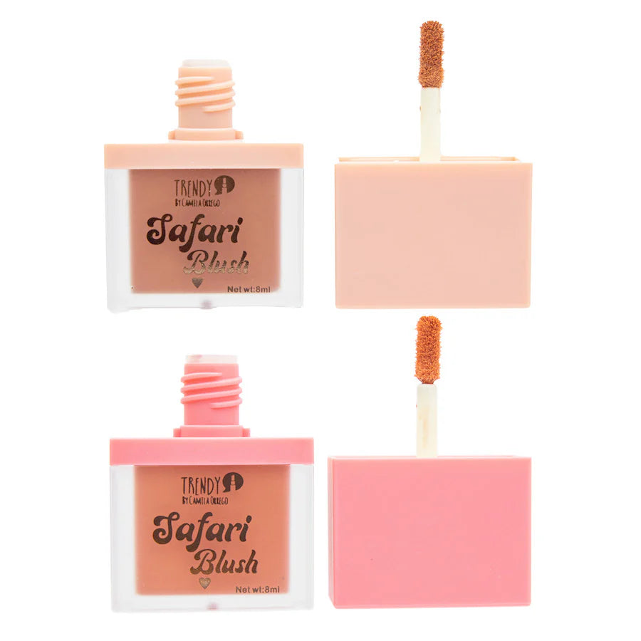 Kit Duo Rubores Líquidos Matte Safari Blush Trendy x2 SB18