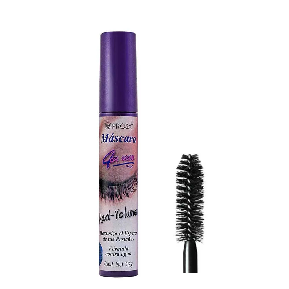 Pestañina Maxi Volumen Nylon - Alargamiento - A Prueba de Agua - Prosa 15153
