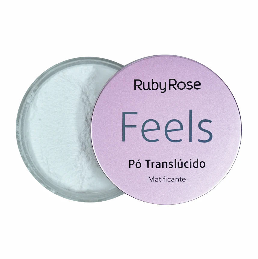 Polvo Suelto Traslúcido Micropulverizado Feels Ruby Rose