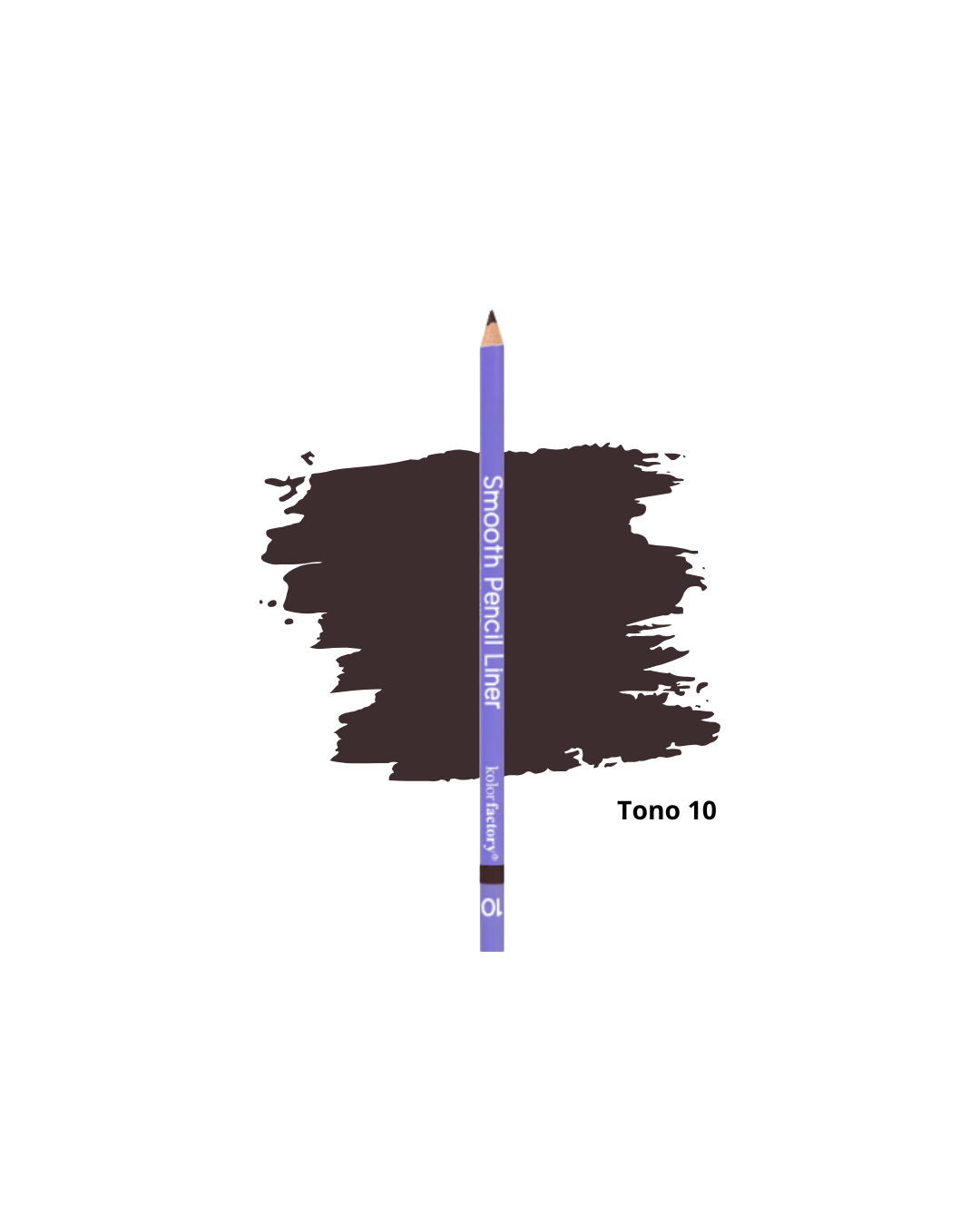 Lapiz Para Ojos Con Sacapuntas Kolor Factory - Negro