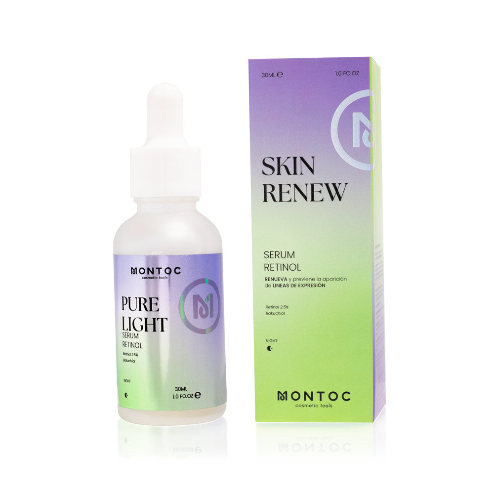 Serum Facial Anti Edad Retinol 2,5% + Bakuchiol Skin Renew Montoc 30ml M73637
