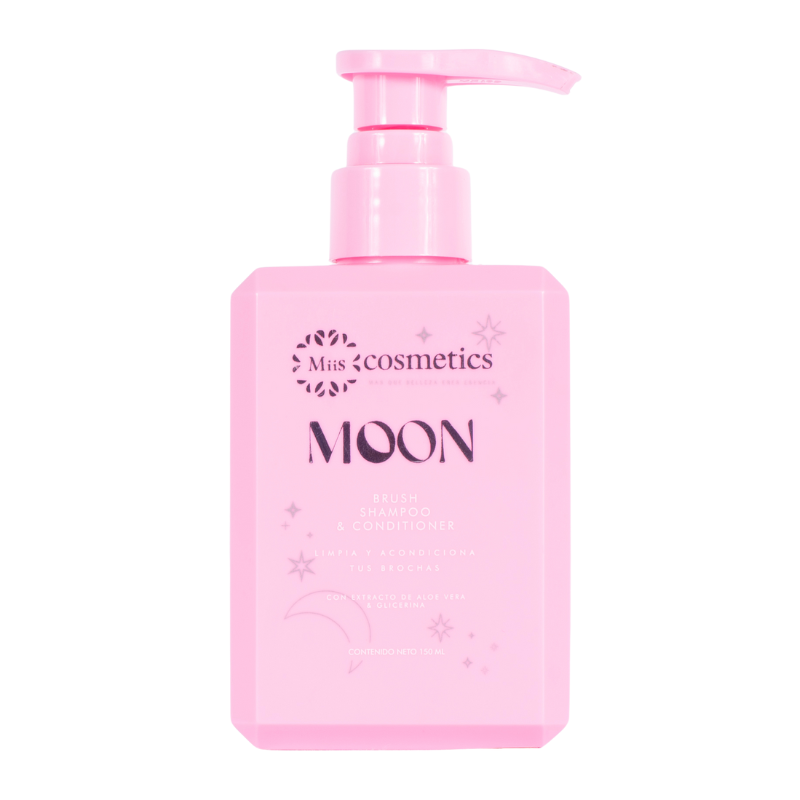 Shampoo y Acondicionador de Brochas Moon Miis Cosmetics