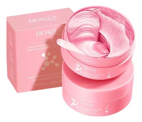 Tarro de Parches de Colágeno para Ojeras de Niacinamida Bioaqua