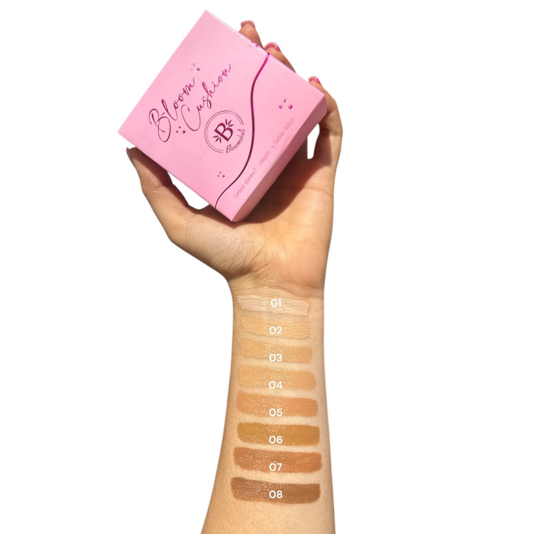 Base Liquida Bloom Cushion Liquid Foundation Blomshell BL-FC1152