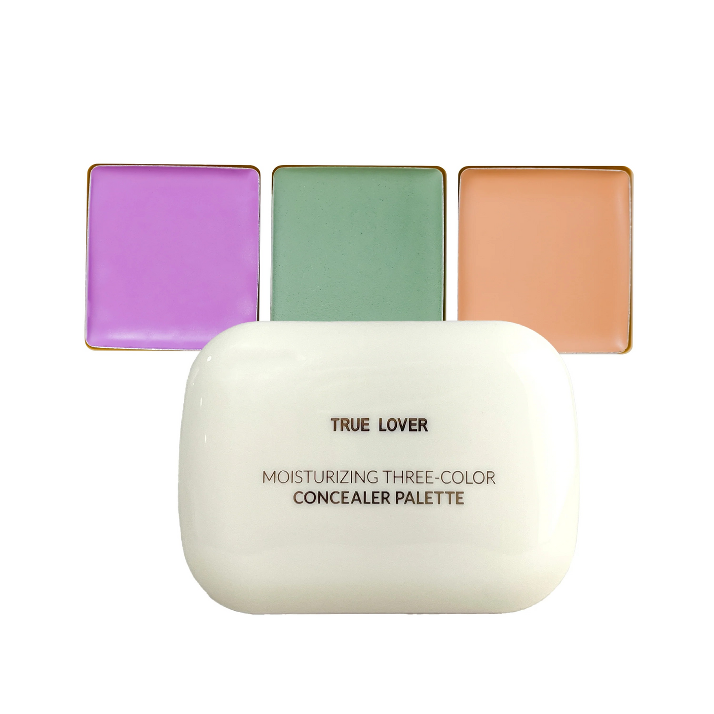 Paleta Mini De Correctores : Verde, Naranja Y Rosado True Lover NI-24505