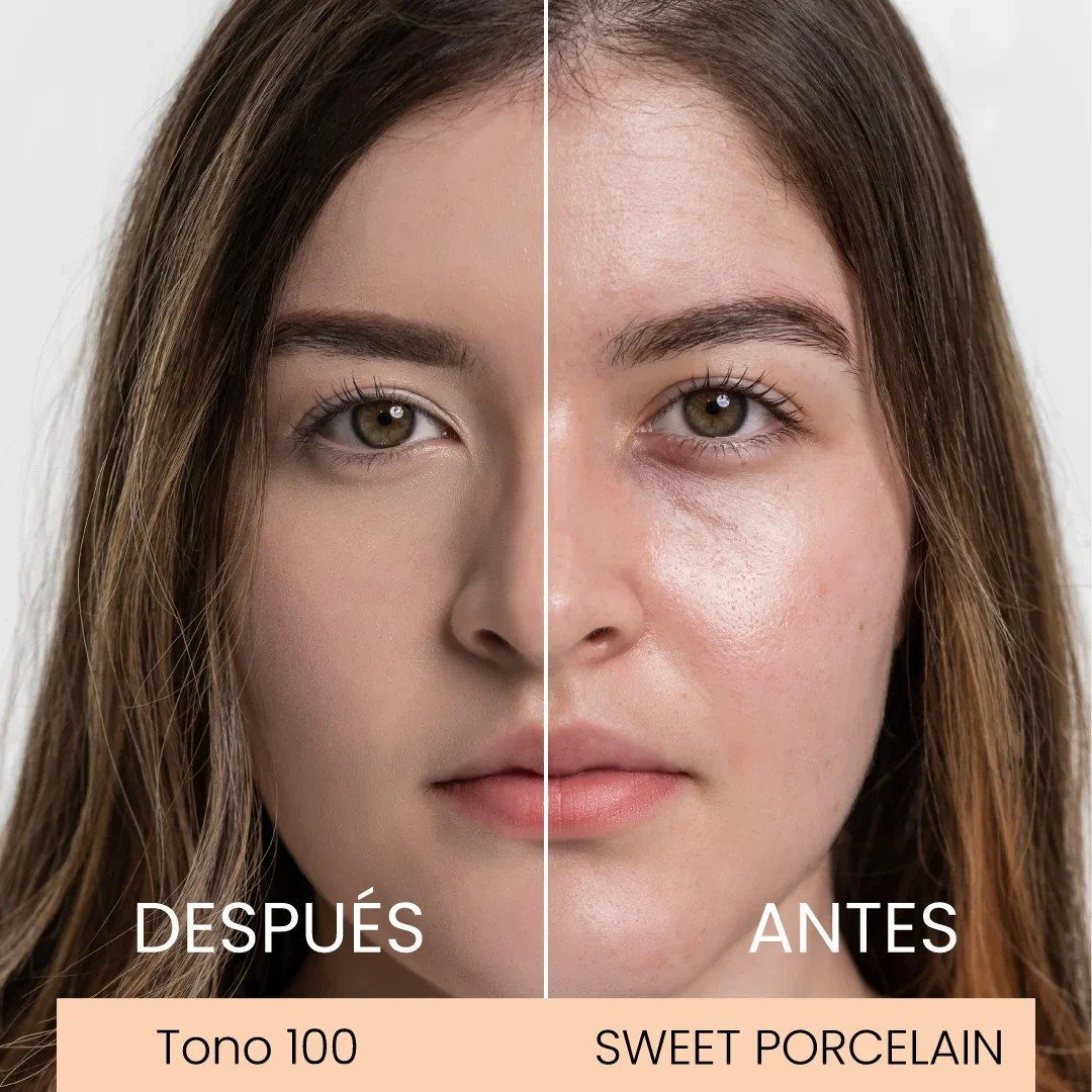Corrector Humide Serum Concealer Montoc Tono 100 Sweet Porcelain