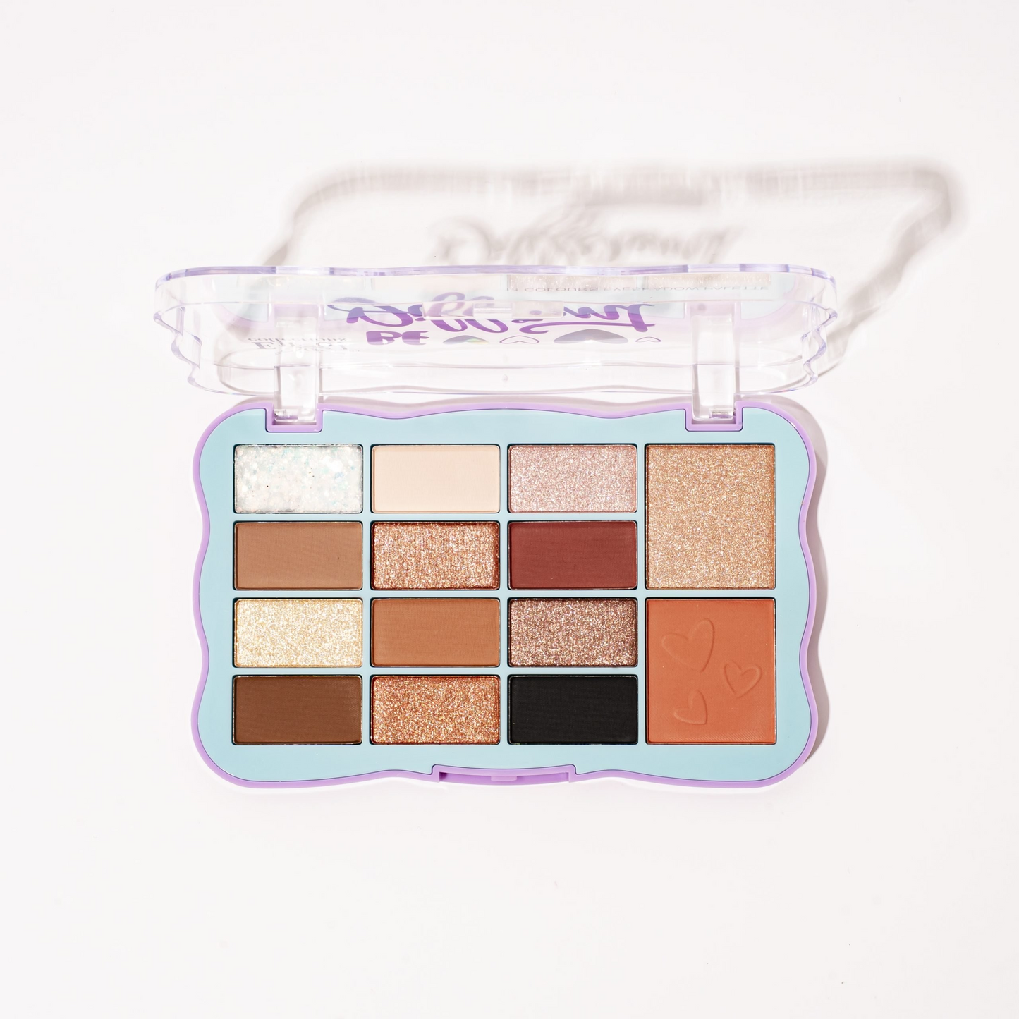 Paleta de Sombras 14 Tonos Con Rubor Engol Be Different DF-14E