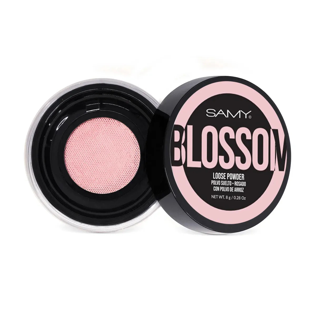 Polvo Suelto Traslucido Rosado Blossom Samy 8g