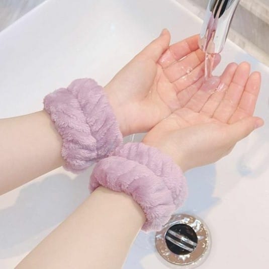 Set de Muñequeras Absorbentes para Rutinas de Skincare en Microfibra DREAM28