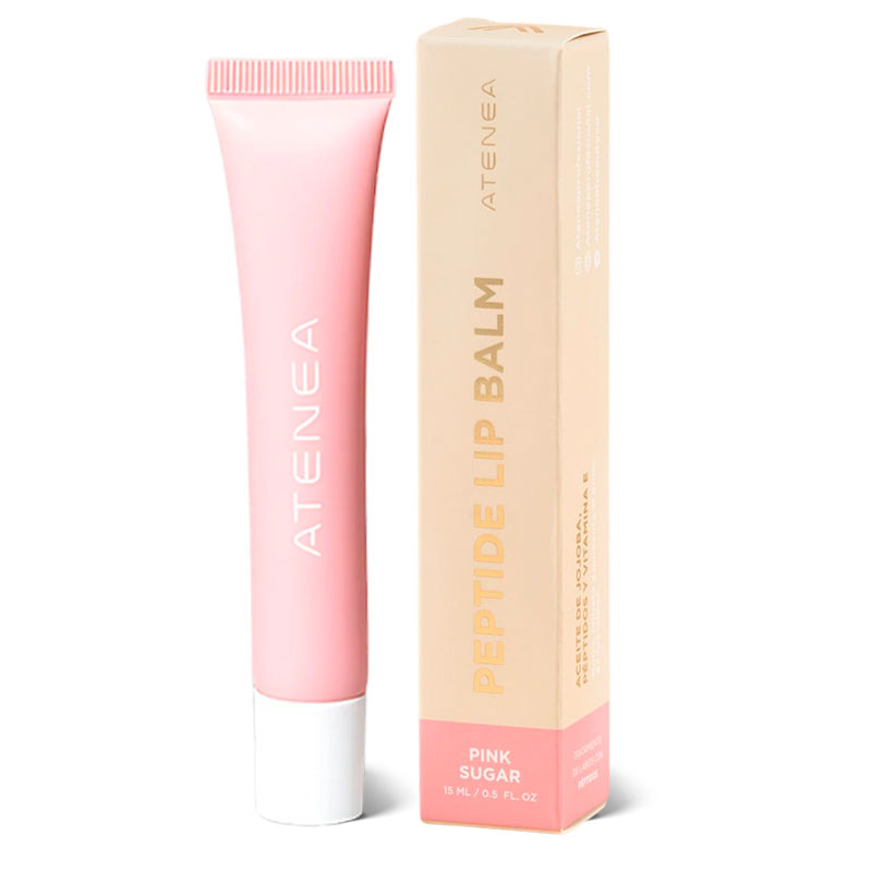 Peptide Lip Balm Pink Sugar Atenea 15 ml