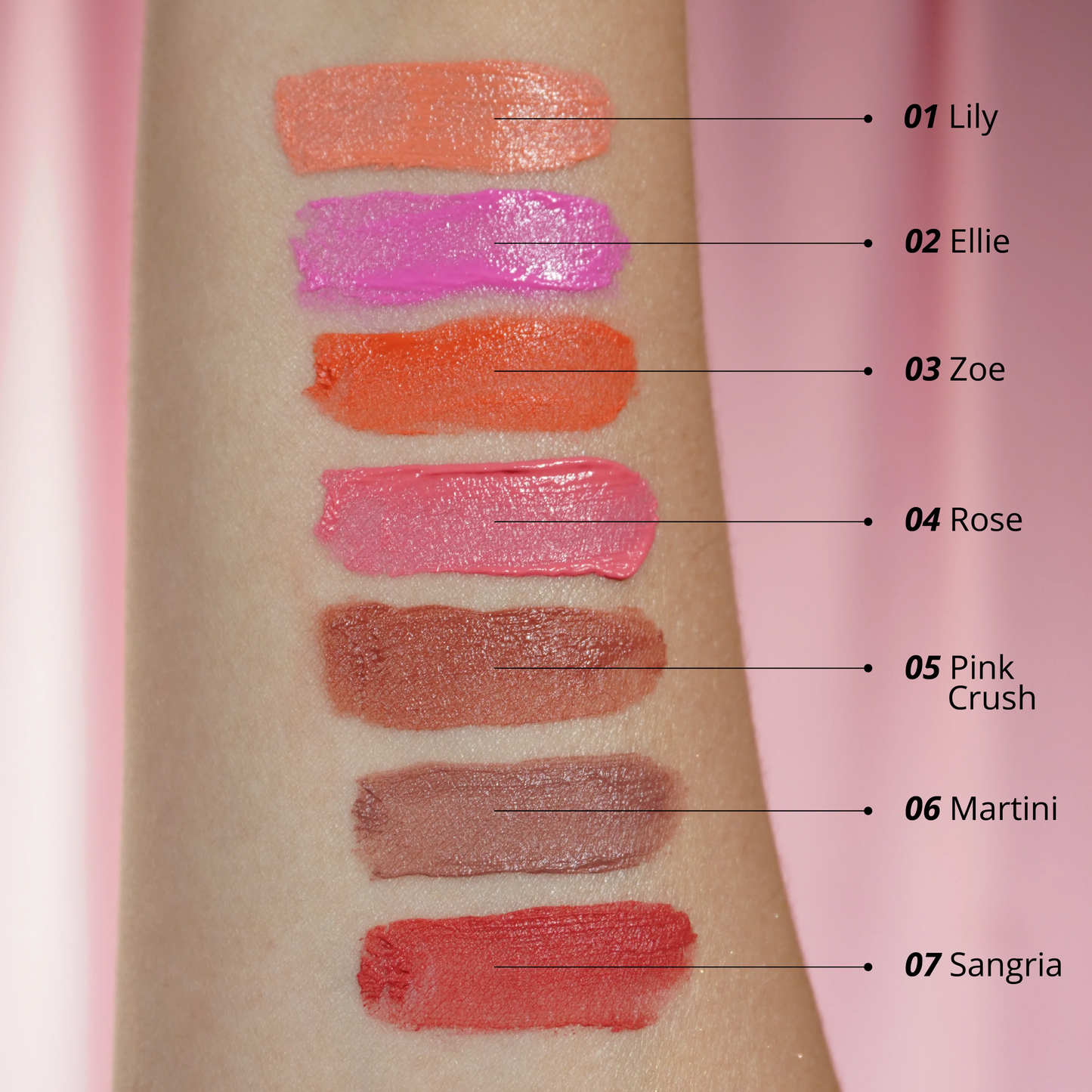 Rubor Liquido AniK Bonita CA1903 Tono - 04 Rose