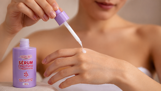 Péptidos en tu skincare: beneficios, usos y cómo incorporarlos a tu rutina