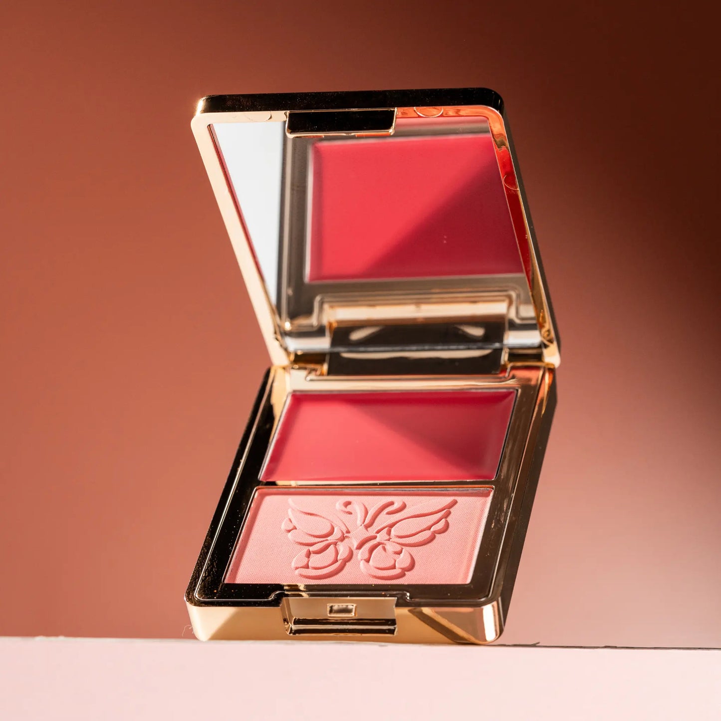 Rubor Vibrant Blush Duo Con Espejo Tonos Surtidos Enchanté EC020