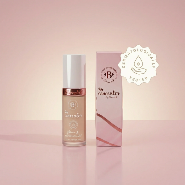 New: Corrector Liquido Alta Cobertura My Concealer Blomshell BL1010 Tono 0,5