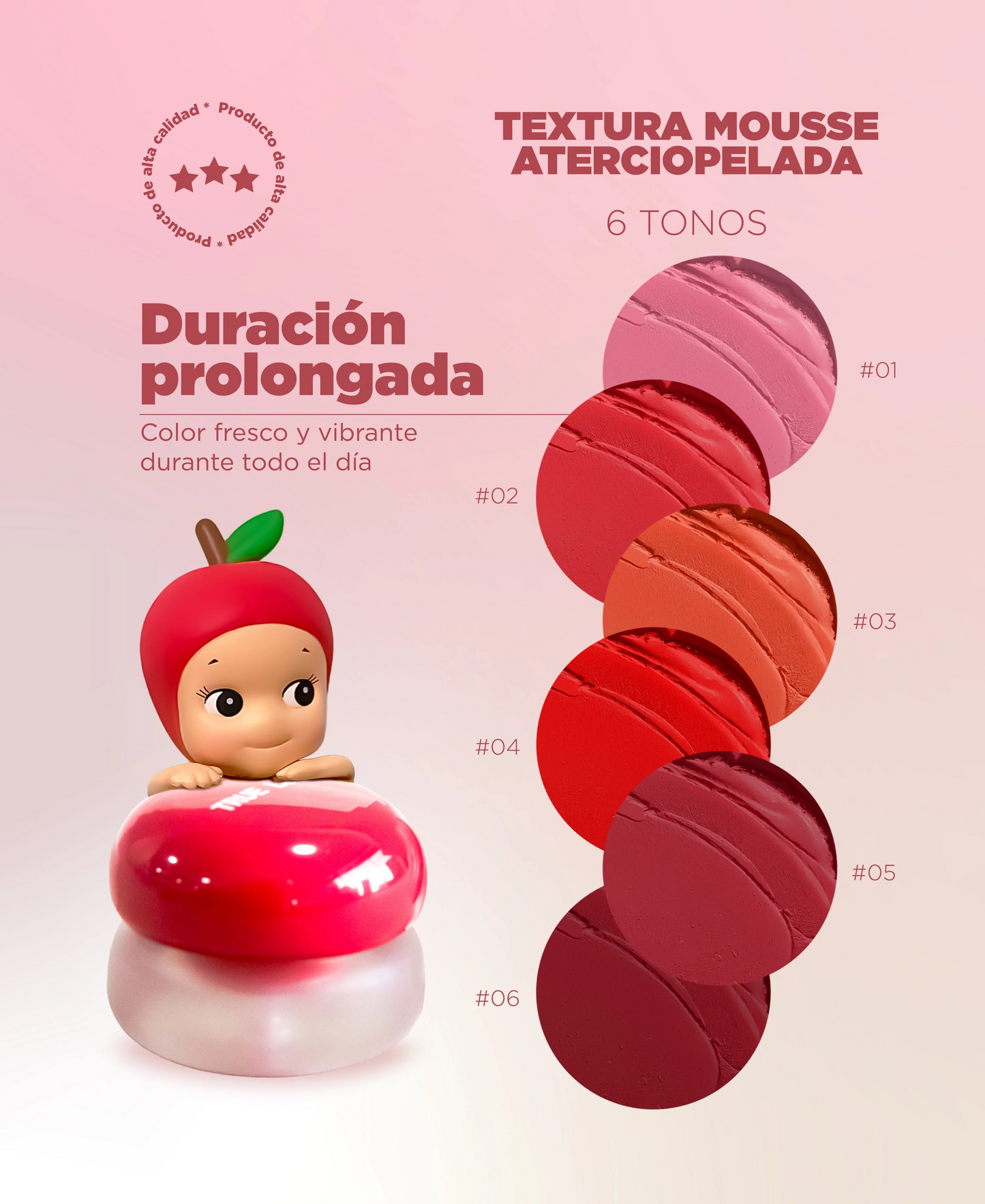 Gloss Y Rubor Mousse True Lover - Tono 02 NI-24912